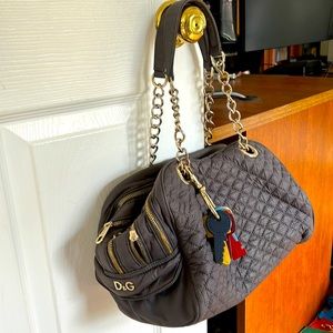 D@G purse. Multi compartment. Dark blue